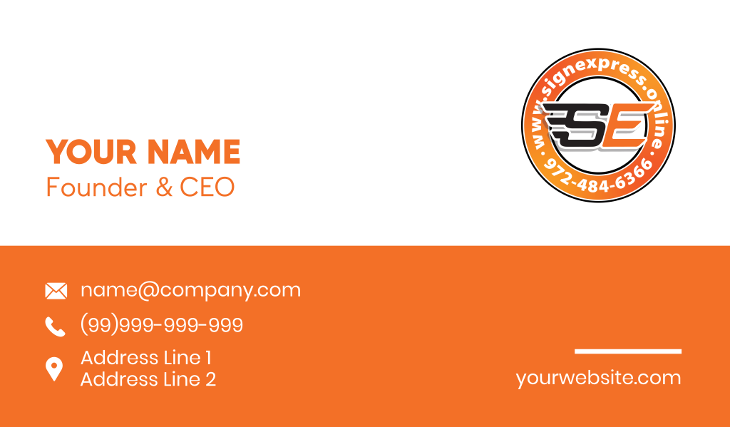 Custom Business Card