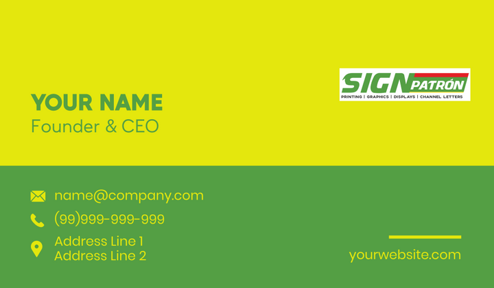 Custom Business Card