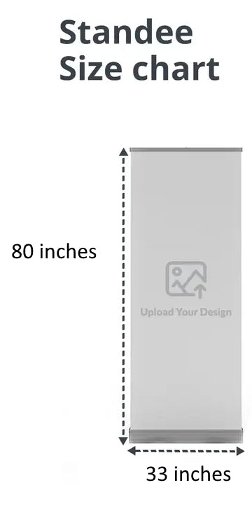 Custom Retractable Rollup Banner Standee