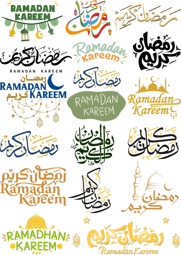 Ramadan Kareem Sticker Sheet