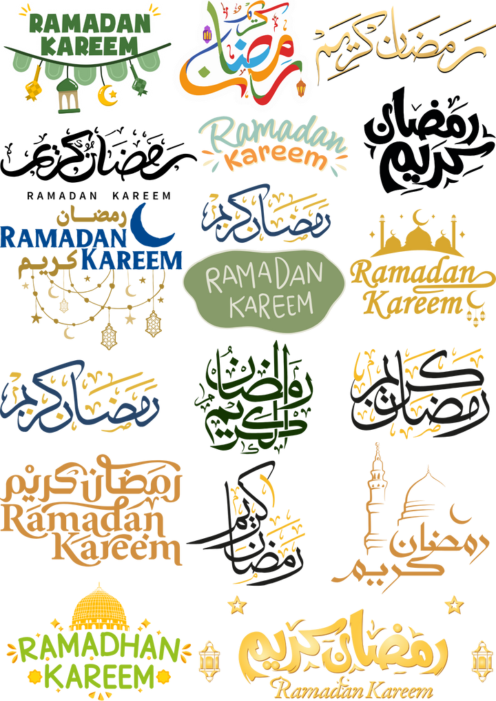 Ramadan Kareem Sticker Sheet